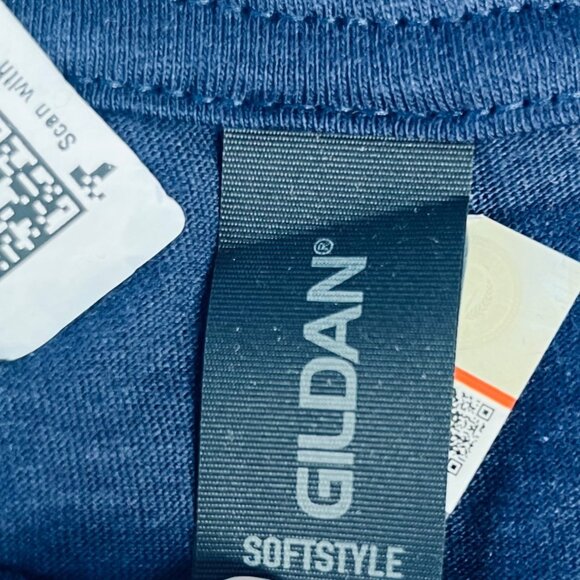 Penn State Tshirt Mens Small Blue Gildan Softstyle Short Sleeves Fanwear - Picture 5 of 8